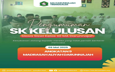 Lulus 100%! MA Darunnajah Lepas Siswa Kelas XII Menuju Masa Depan Gemilang