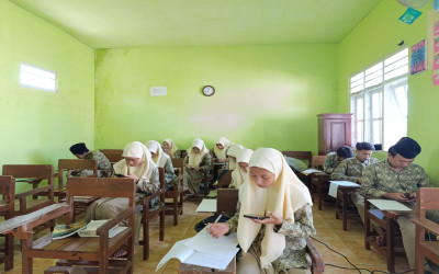 UMBK di MA Darunnajah: Menguji Kemampuan, Langkah Menuju Kelulusan Demi Masa Depan